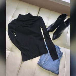 Black sweater